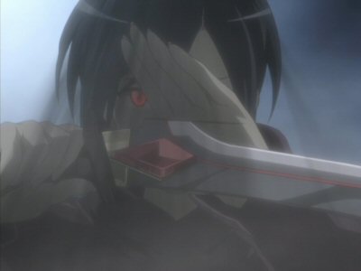 Saya, her blood, and her blade.